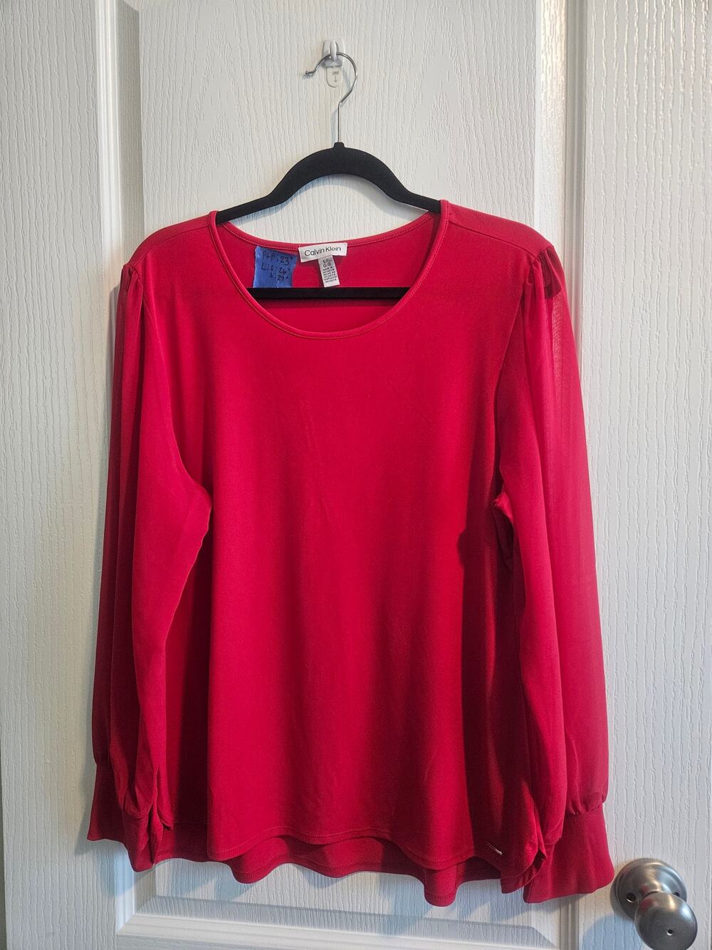 Calvin Klein Women's Long Sleeve Top